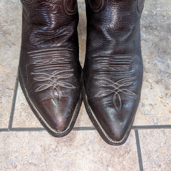 Justin Boots Vintage Men\'s 9 Western main image 6